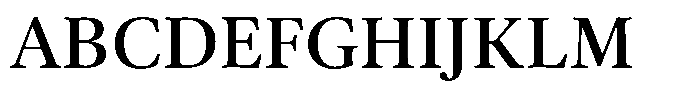 Caprano Medium Font UPPERCASE