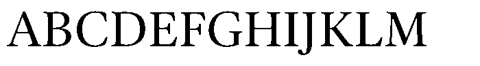 Caprano Regular Font UPPERCASE