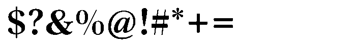 Caprano Semibold Font OTHER CHARS