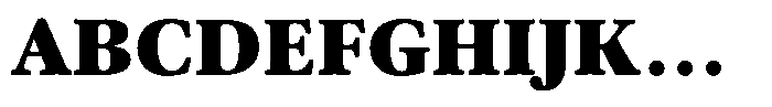 Caprano Text Black Font UPPERCASE