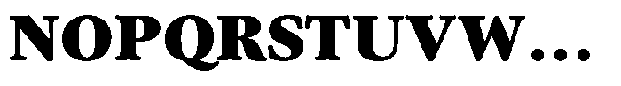 Caprano Text Black Font UPPERCASE