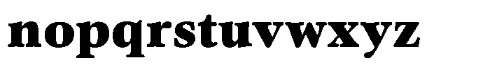 Caprano Text Black Font LOWERCASE