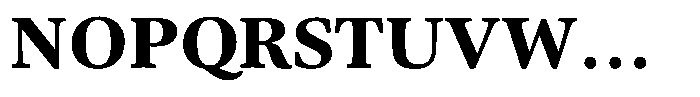 Caprano Text Bold Font UPPERCASE