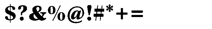 Caprano Text Extrabold Font OTHER CHARS