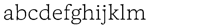 Caprano Text Extralight FONT