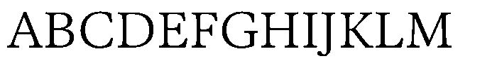 Caprano Text Light Font UPPERCASE