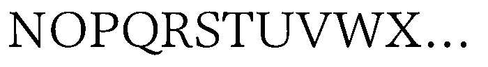 Caprano Text Light Font UPPERCASE