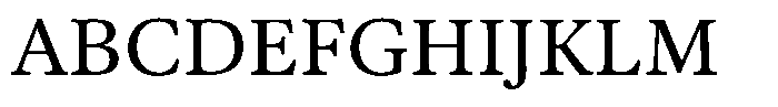 Caprano Text Regular Font UPPERCASE