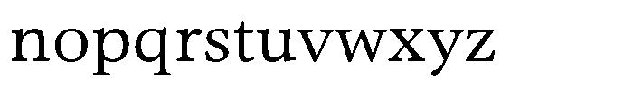 Caprano Text Regular Font LOWERCASE