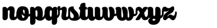 Caprica Script Upright Font LOWERCASE
