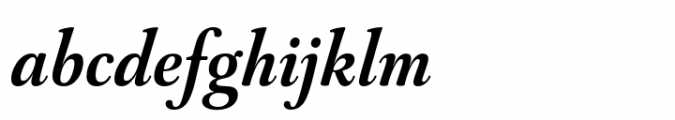 Capricho Bold Italic Font LOWERCASE