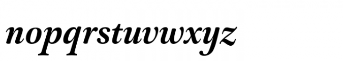 Capricho Bold Italic Font LOWERCASE