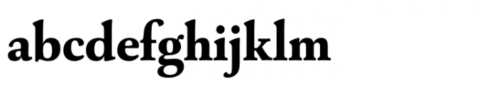 Capricho Extrabold Font LOWERCASE