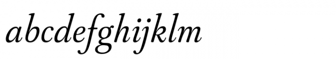 Capricho Italic Font LOWERCASE