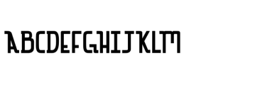 Capricorn Serif Regular Font UPPERCASE