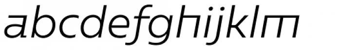 Caprina Light Italic Font LOWERCASE