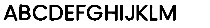 Caprint Sans Font UPPERCASE