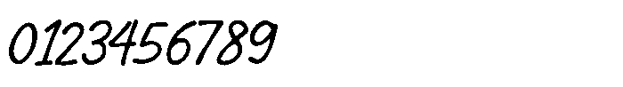 Caprint Script Font OTHER CHARS