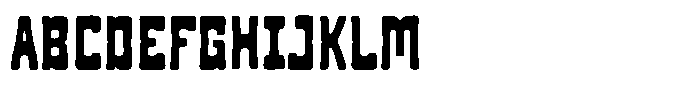 Caprint Slab Serif Font UPPERCASE