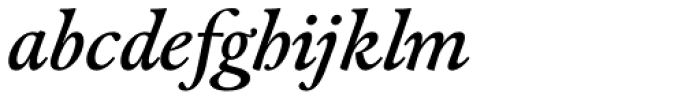 Capsa Italic Font LOWERCASE
