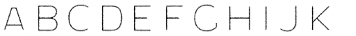 Captain Nelson Serif Inline Rough Font LOWERCASE