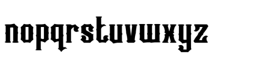 Captain Tall Ship Font LOWERCASE