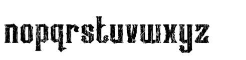 Captain Tall Shipwreck Font LOWERCASE