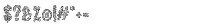 Capuchin Stipple Font OTHER CHARS