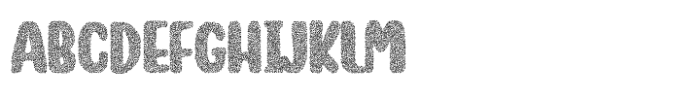 Capuchin Stipple Font UPPERCASE