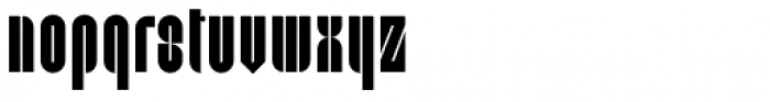 Capzule Font LOWERCASE