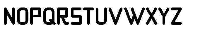 Car Dealer JNL Regular Font UPPERCASE