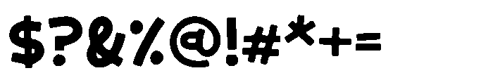 Carabooda Font OTHER CHARS