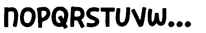 Carabooda Font UPPERCASE