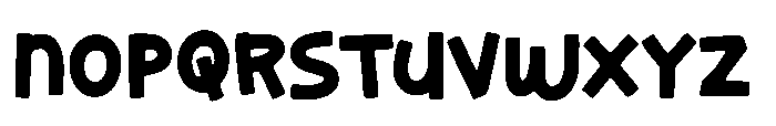 Carabooda Font LOWERCASE