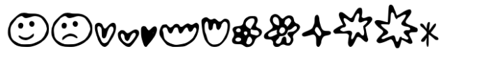 Caramelt Icon Font UPPERCASE