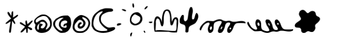 Caramelt Icon Font UPPERCASE