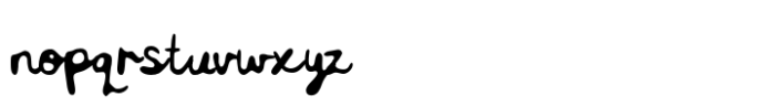 Caramelt Script Font LOWERCASE