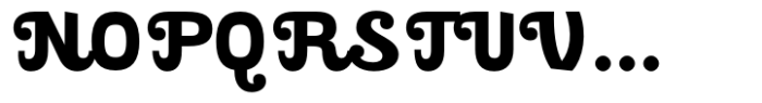 Caraphic Script Regular Font UPPERCASE