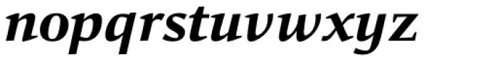 Carat Bold Italic Font LOWERCASE
