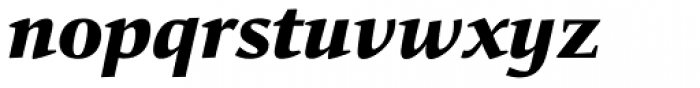 Carat ExtraBold Italic Font LOWERCASE