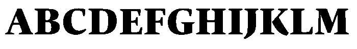 Carat Nova Black Font UPPERCASE