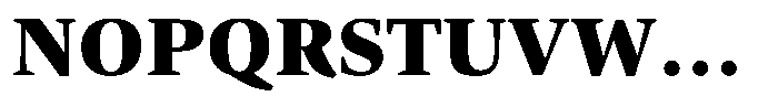Carat Nova Black Font UPPERCASE