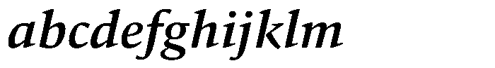 Carat Nova Semibold Italic FONT