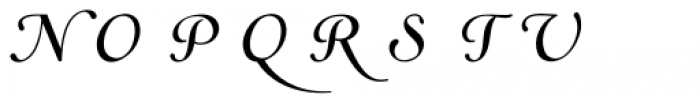 Caravela Regular Font LOWERCASE