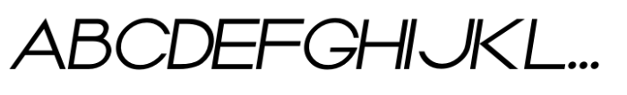 Carbon Nuvo Italic Font