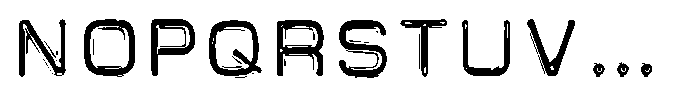 Carbon Steel Regular Font UPPERCASE