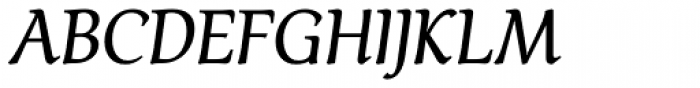 Carbonium OSF Semi Bold Italic Font UPPERCASE