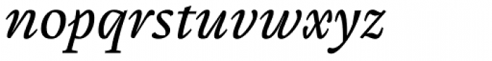 Cardamon Pro Italic Font LOWERCASE