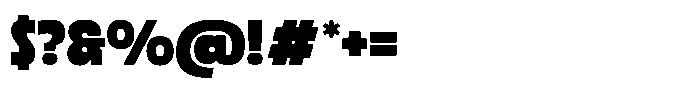 Cardinel Display Font OTHER CHARS