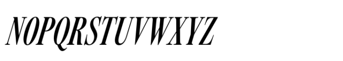 Carefree Semibold Italic Font UPPERCASE